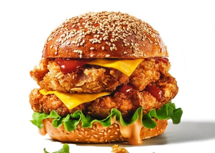 big-double-cheddar-cheeseburger-with-chicken-cutlet-scaled